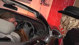 Cindy behrr intensely takes care of her man's dick with blowjob and fucking