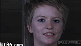 harsh whipping for ravishing angel