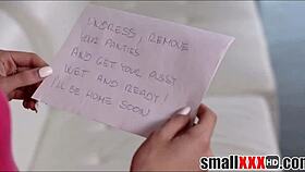 Skinny blonde teen Emma Hix