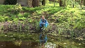 Deniska engages in perverted games with masked men outdoors