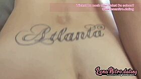 Latina Babe Gets Huge Cumshot on Body in Lenanitro Dating Scene