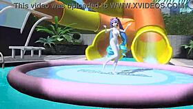 Hatsune Miku Dear Cocoa Dancing Naked, Revealing Those Sexy Big Tits