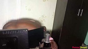 person in hijab shares gift during sallah celebration