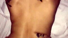 skinny latina explores the hotel room