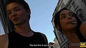 erica black, skinny babe, turns slut for cash in outdoor pickup