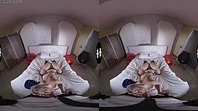 dark room vr - personal assistant with big tits blowjob
