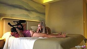 Slim German wife cheats hard!