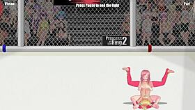 Princess Vivian Vs Paris In Ring Fight!