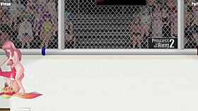 Princess Vivian Vs Paris In Ring Fight!