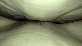 Tight pussy creampied in rough amateur quickie