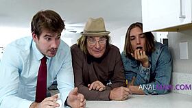 I claimed the robo pussy first, but the group ravaged my ass and mouth in a hardcore anal gangbang