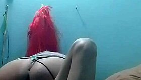 Me cabalga mientras hacemos webcam