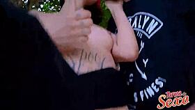 frotinha and friend fuck the skinny slut with two cocks in group action