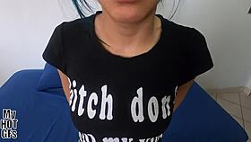 Beautiful Petite Latina Maria Experiments With Facial Cum