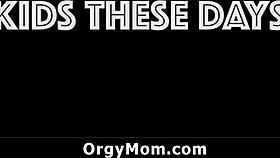 horny milf makes sex deal with young guy for monster cock