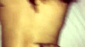 skinny latina explores the hotel room