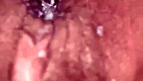 asian man leaves ebony creampie