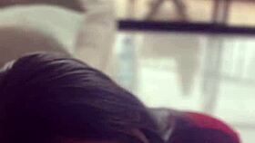 Amateur Couple Enjoys Neighbor's Huge Cock Deeply