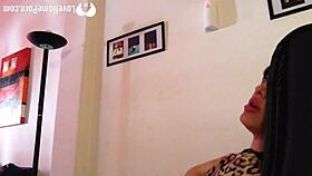 Naughty Brunette Babysitter Teases With Stunning Body On Webcam