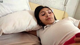 college girl taking a nap gets fucked by her friend 😏