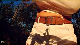 Amazing Milf Flashing Her Tits On Public Bike Ride