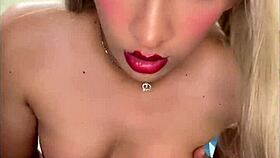 Bold Transsexual Doctor Linda Shows Off Her Tits