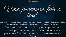 Une première fois à tout - french audio porn futa