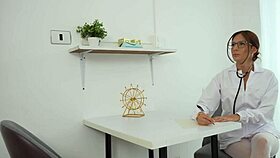 Doctor Ashley Sanz fucks patient hard to cure pain