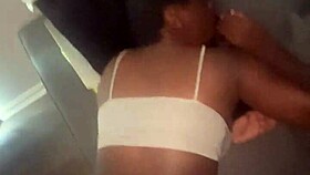 Sneaky Living Room Sex With Big Ass Shaking