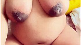 Pregnant arab solo with big boobs and hairy pussy