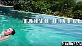 Teen model luscious with big natural boobs