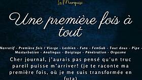 Une première fois à tout - french audio porn futa