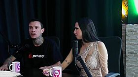 teen glamour bdsm in sheer red lingerie