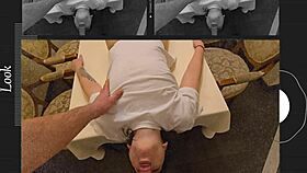 Step Sister Helps Step Brother Cum Quick In Her Pussy Pantyhose