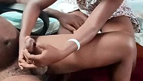 Big daddy with hairy black cock fucking my pussy hard after paying rent 😈