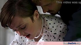 Quickie Fucking The Extra Small Petite Tomboi Secretary!