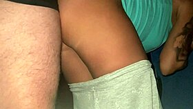 Intense public fuck outdoor creampie