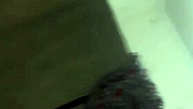 Exhibitionist flashing after shower leads to intense anal fucking