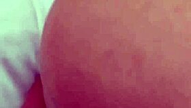 Exhibitionist flashing after shower leads to intense anal fucking