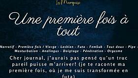 Une première fois à tout - french audio porn futa