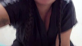 Latina Amateur Reaches Intense Orgasm