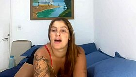 Adoring the moment when he rubs the dick head on her clit.