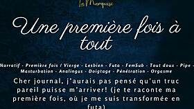 Une première fois à tout - french audio porn futa
