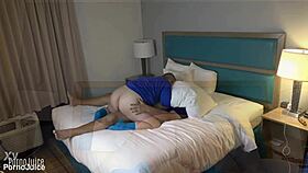 Pregnant Temp Gets Blackbred by Big Black Boss