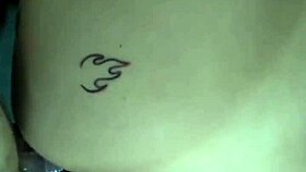 Exhibitionist flashing after shower leads to intense anal fucking