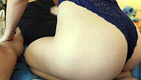 Blonde College Slut Begs For Harder Ass Fucking In Quickie Session