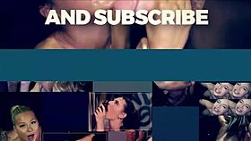 Nerdy brunette pleasures vibrator after gloryhole blowjobs