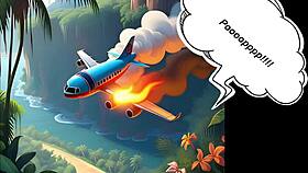 Animated Comic Lost In Jungle