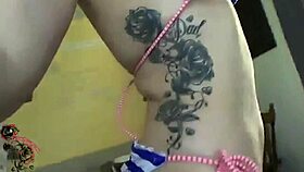 Look! Big Tits Lauren Phillips Fingers Her Pussy Lips!