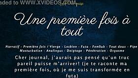 Une première fois à tout - french audio porn futa